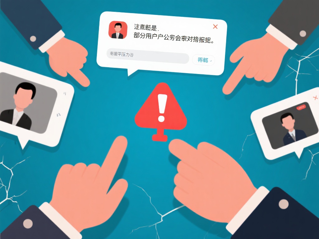 值得注意的是，部分用户也会利用举报作为一种博弈手段