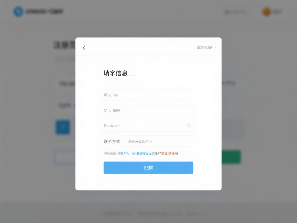 填写基本信息：在注册页面，你需要提供一些必要的信息
